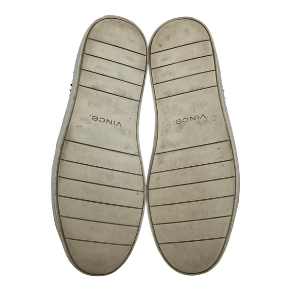 Vince Black Snakeskin Slip-On Loafers Size 8 Women's - Picture 9 of 9